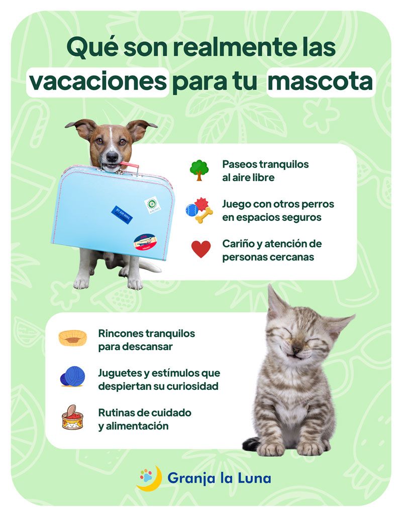 vacaciones perros y gatos