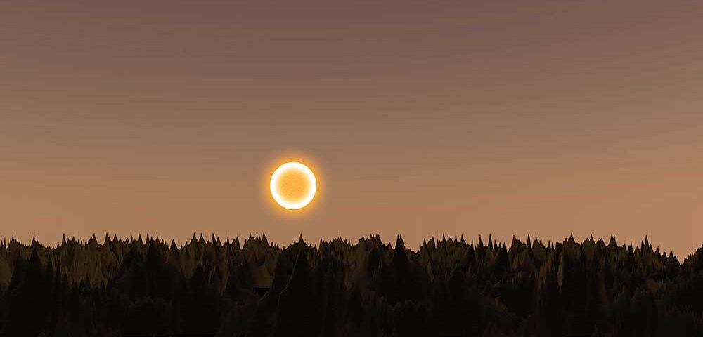 eclipse solar animales