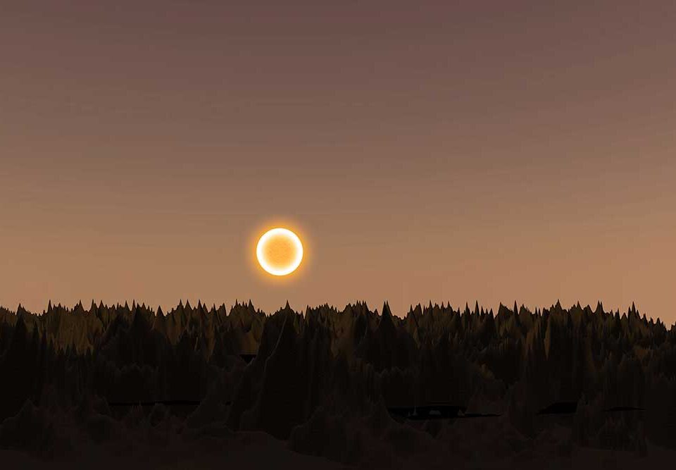 eclipse solar animales