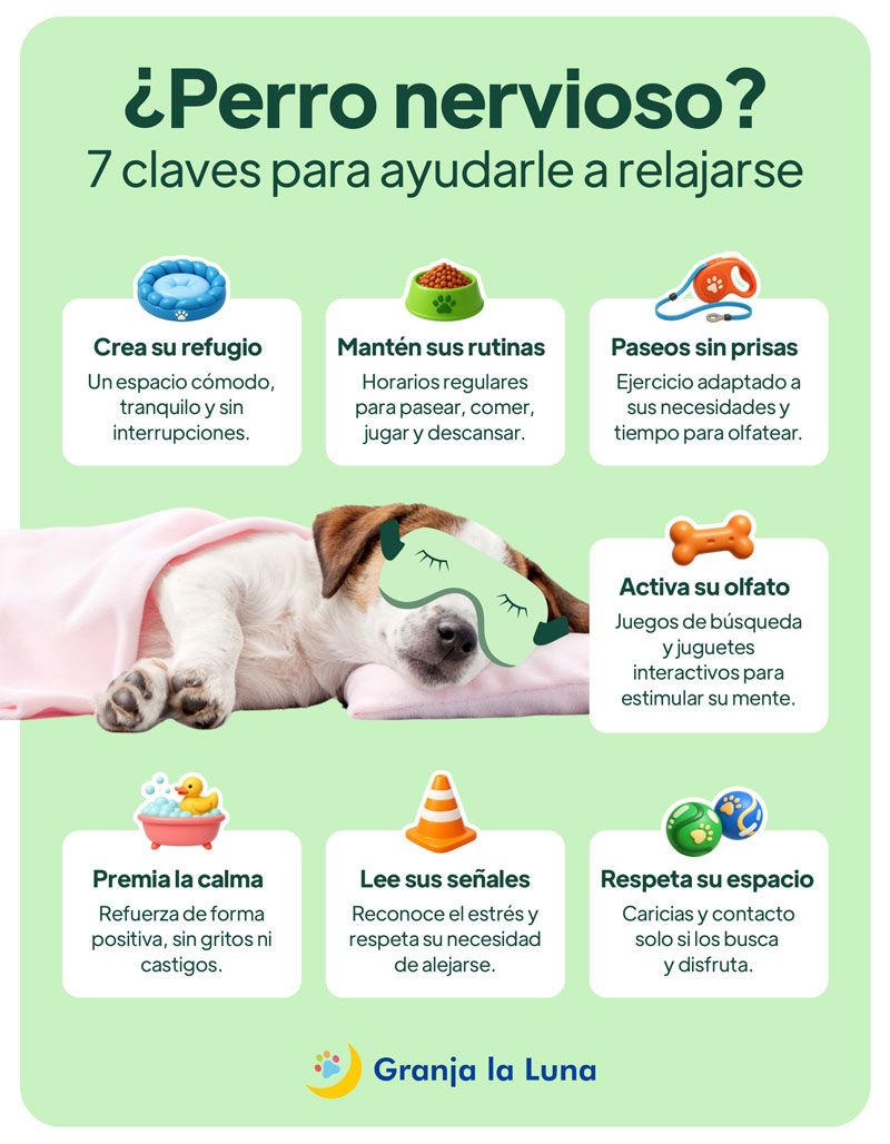 perro nervioso